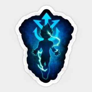 Vegeta Super Saiyan Blue T-Shirt Sticker